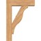Ekena Millwork Funston Block Smooth Bracket w/ Offset Brace, Western Red Cedar, 7 1/2"W x 28"D x 40"H BKT0806X28X40FST05SWR - alternate 2